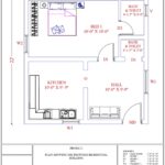 22'0" x 22'0" 1BHK