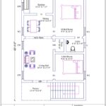 22'0" x 40'9" 2BHK