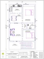22'0" x 40'9" 2BHK