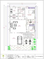 27'0" x 52'0" 2BHK