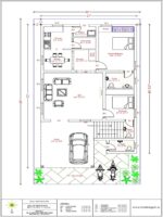 27'0" x 52'0" 2BHK
