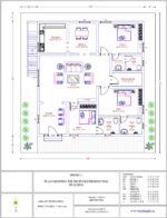 39'0" x 42'0" 3BHK - Image 2