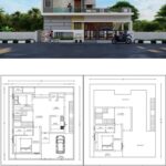 40'0" x 46'6" Sqft (2D+3D)