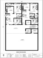 42'0" x 77'0" - Rental - 6 Unit - 2BHK
