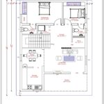 26'6" x 42'0" -  Duplex house - 2BHK