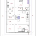 26'0" x 45'0" -  Duplex house - 2BHK
