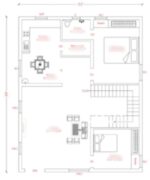 31'0" x 39'0" - 2BHK - Image 2