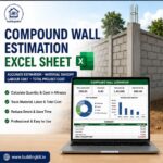 Compound wall Estimation excel sheet in English