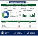 Compound wall Estimation excel sheet in English - Image 3