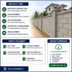 Compound wall Estimation excel sheet in English - Image 4